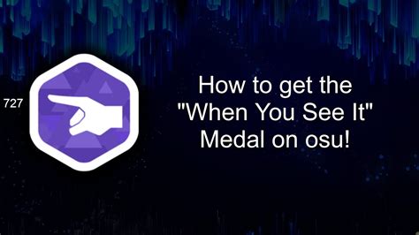 osu feelin it medal.